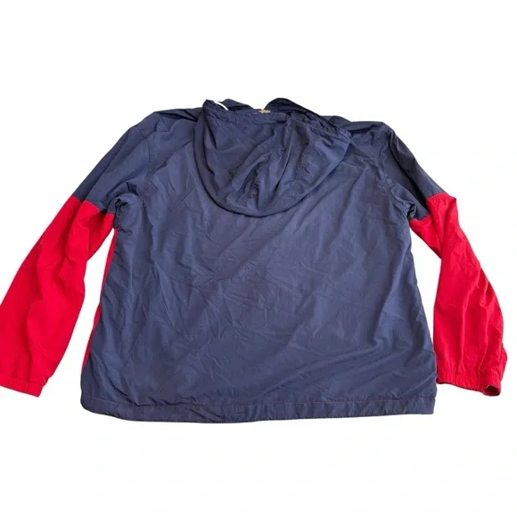 Polo Ralph Lauren Men’s Size M Performance Colorblock Windbreaker Red Blue Sport